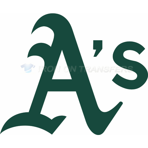 Oakland Athletics Iron-on Stickers (Heat Transfers)NO.1789